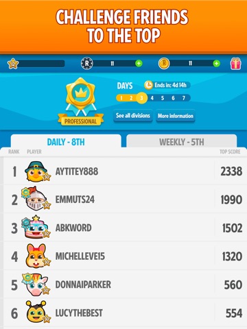 Ruzzle iPad screenshot