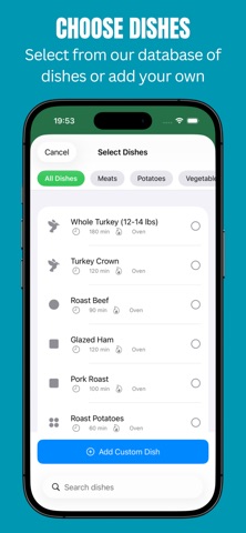 Christmas Dinner Timer screenshot