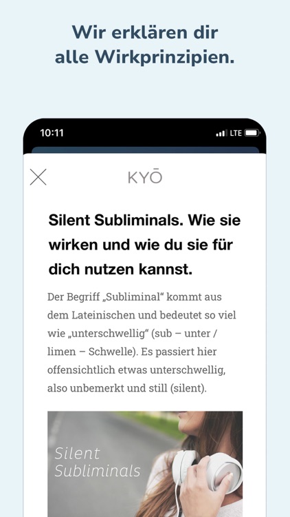 KYO. Affirmationen+Subliminals screenshot-8