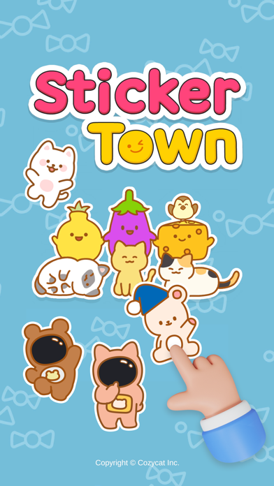 StickerTown Puzzle: Color book Screenshot