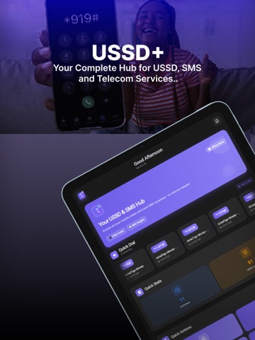 USSDplus: USSD Codes & SMS AI iPad screenshot