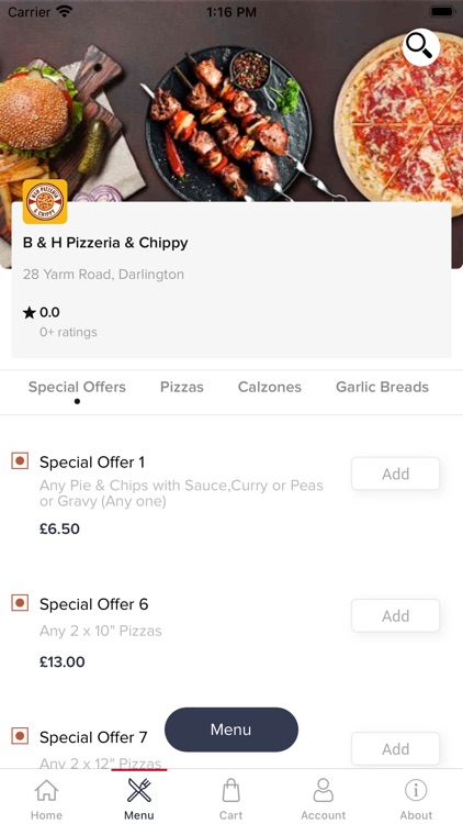 B & H Pizzeria & Company