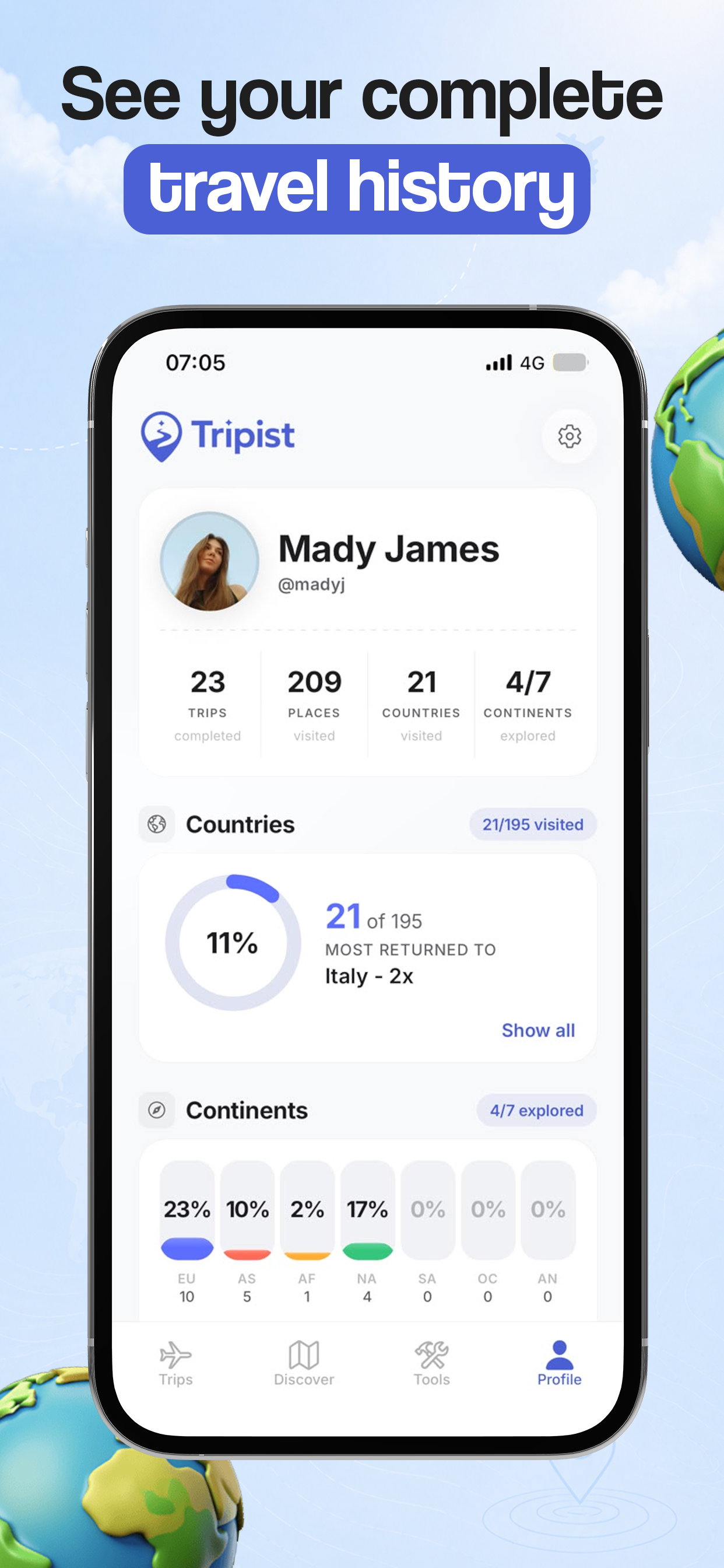Tripist: Travel Planner