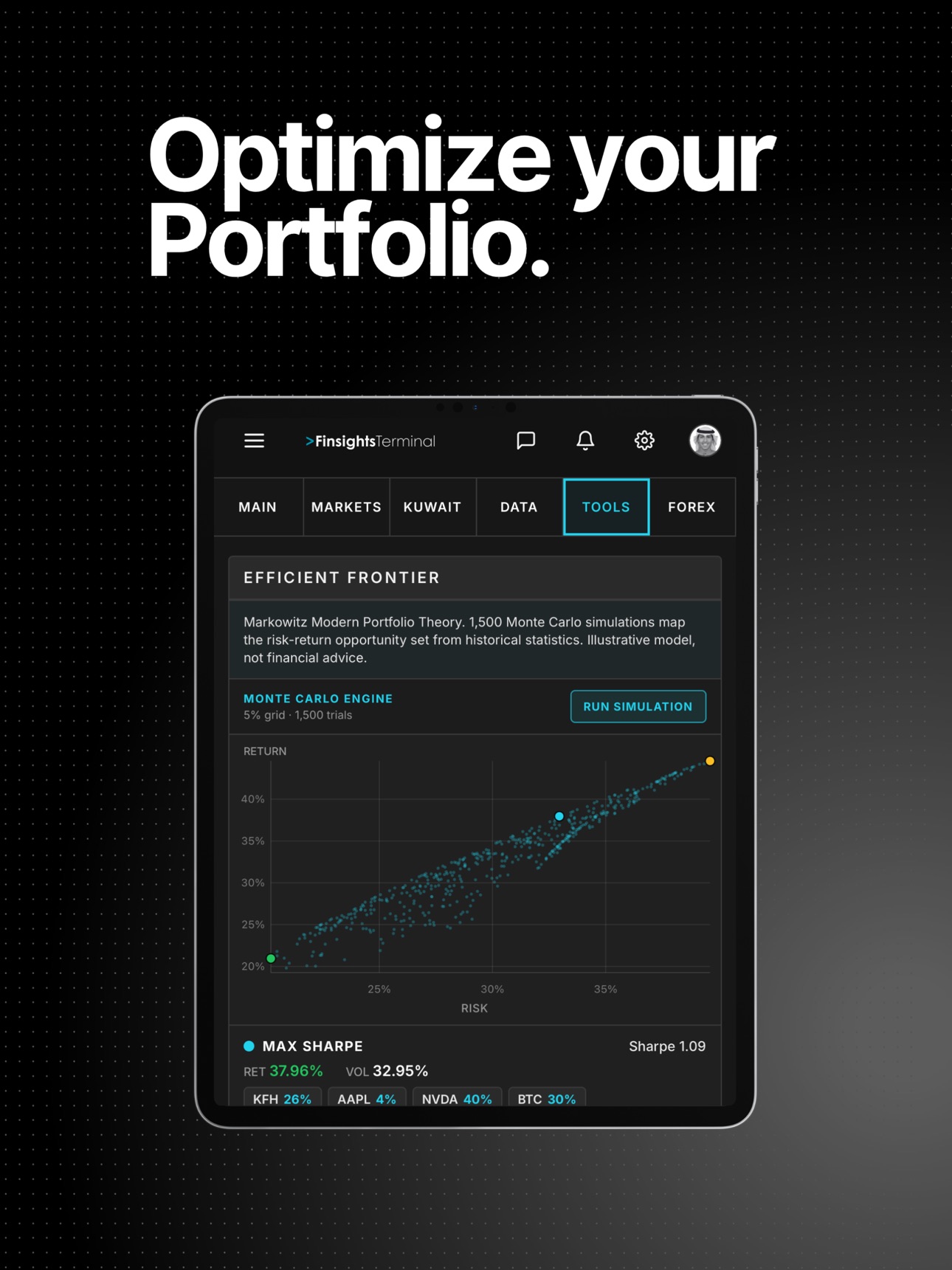 Screenshot 9 of Finsights Terminal