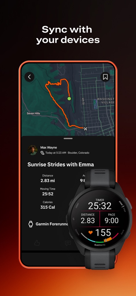Strava: Run, Bike, Walk - Device Integration