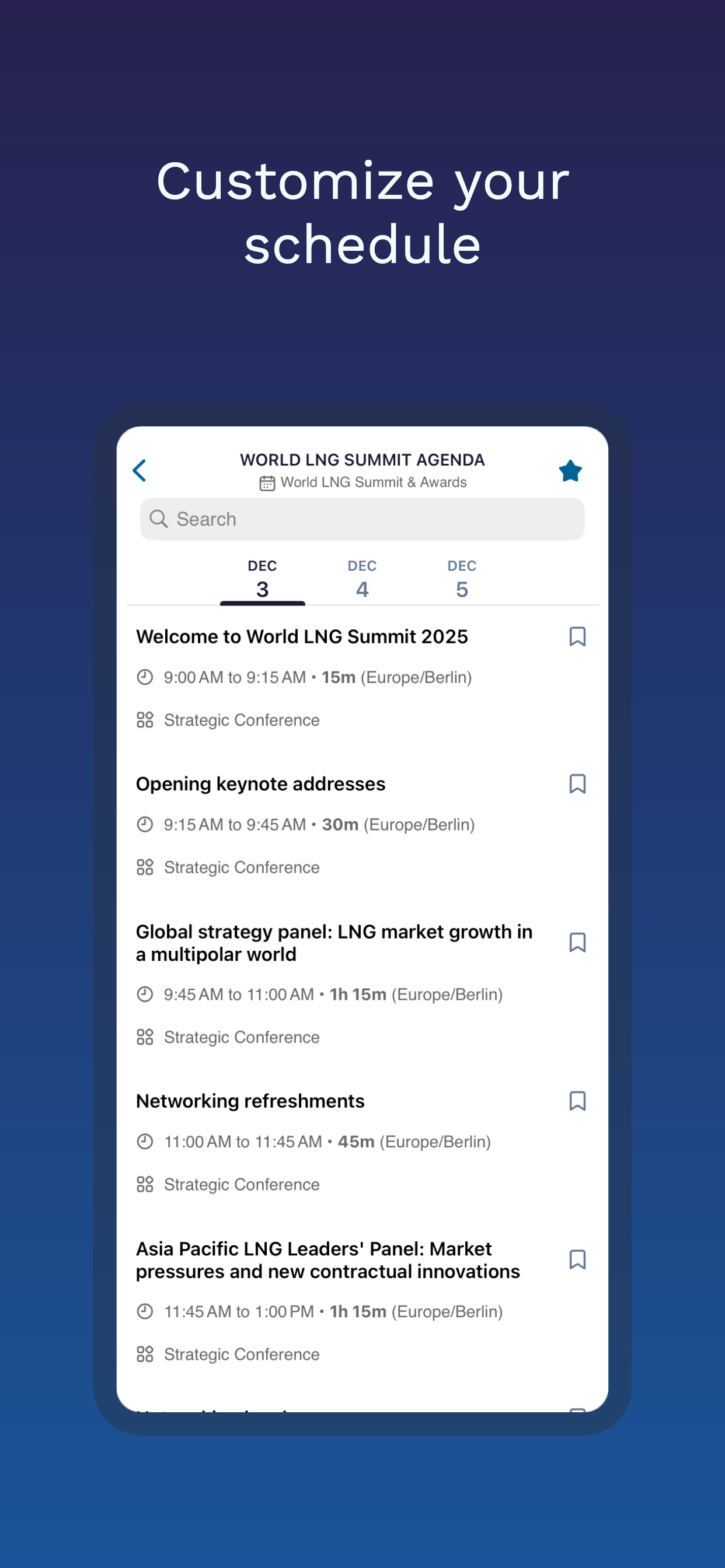 World LNG Summit & Awards screenshot 3