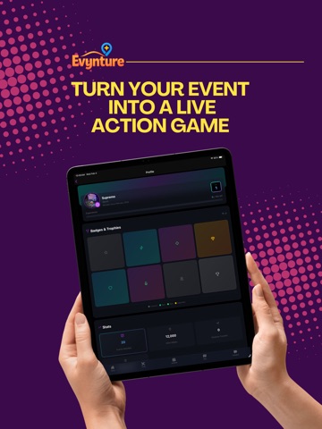 Evynture iPad screenshot