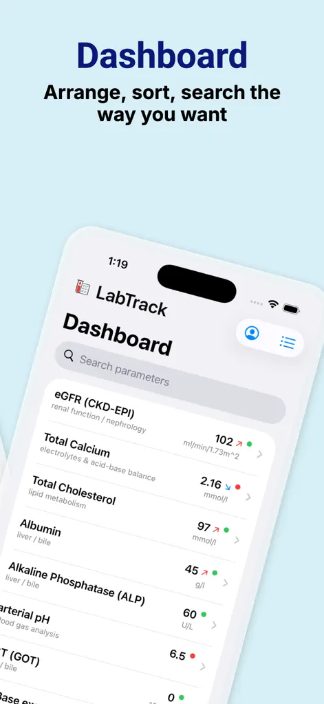 LabTrackGo - Health & Fitness App | MWM