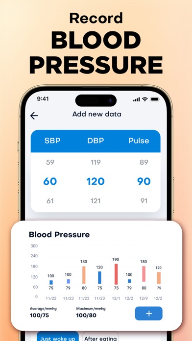 PulsePro:heart&blood monitor Screenshot 2 - AppWisp.com PulsePro:heart&blood monitor Screenshot 2 - AppWisp.com