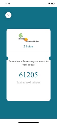 Travellers Beach Hotel App screenshot