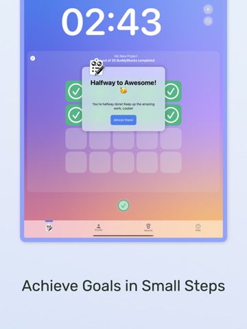 Buddy: ADHD Study Assistant iPad screenshot