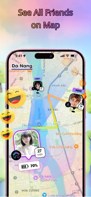 Zenly Share Location - Penlo screenshot 3