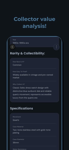 WatchID AI Watch Value Scanner Screenshot 5 of 5