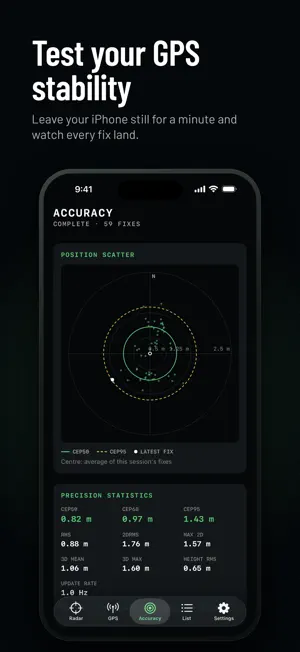 GPS Test Satellite Tracker screenshot 3