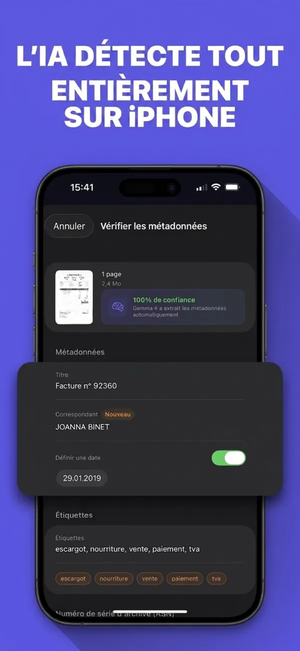 Screenshot #1 pour Archi — Paperless Scanner