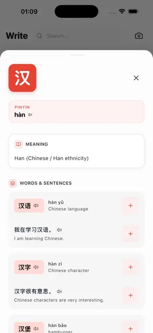 AI Hanzi Writer: Learn Chinese screenshot 4