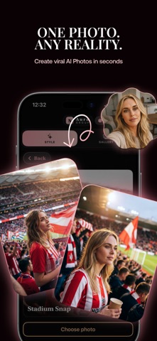 Aura AI: Photo Glow Studio screenshot