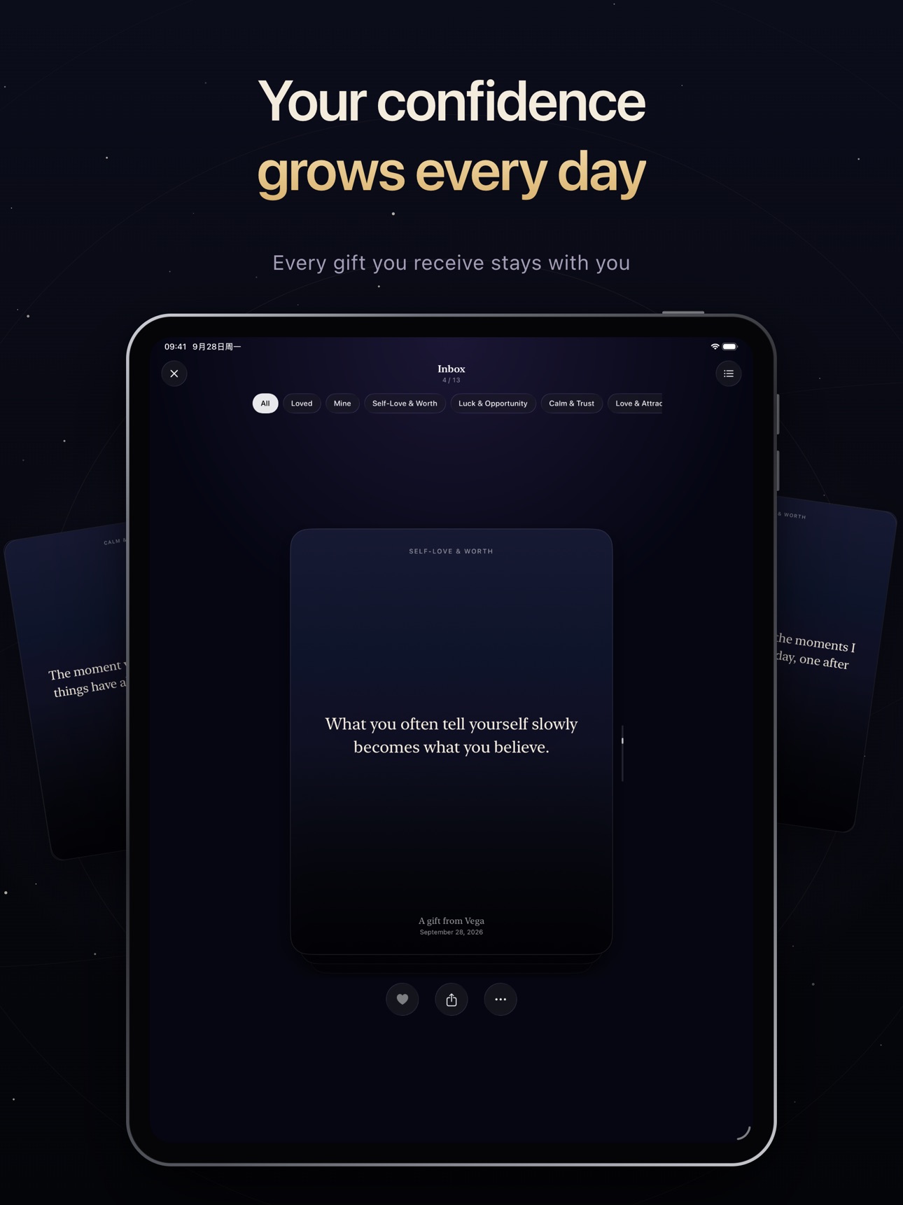Screenshot 10 of Dear Cosmos: Affirmations