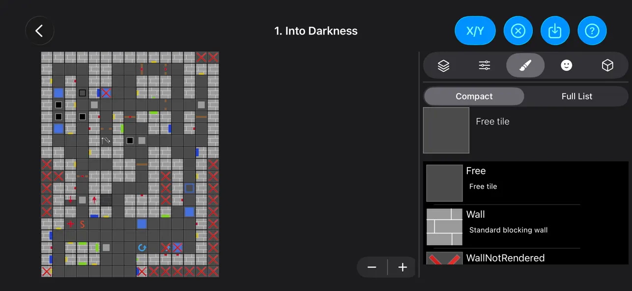 Screenshot #1 pour A Dungeon Editor