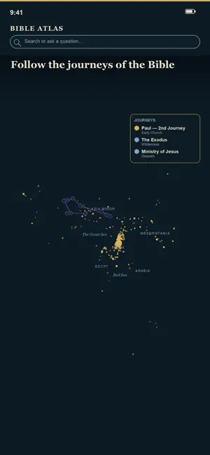 Bible Atlas: Scripture Map screenshot 2