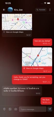 MyMuayThai.app screenshot