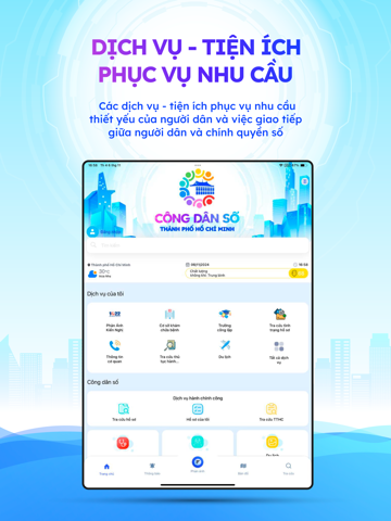 Công dân số TPHCM iPad screenshot 2
