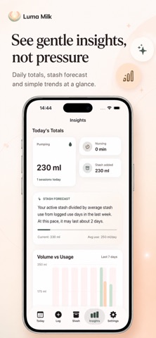 Luma Milk: Nursing Tracker Screenshot 4 of 5