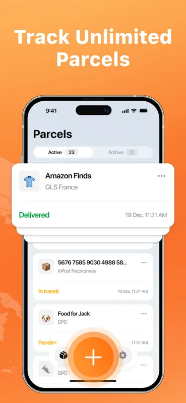 Package Tracker – Tracko app screenshot 5 of 6
