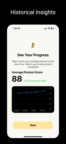 Align - Posture Coach iPhone screenshot