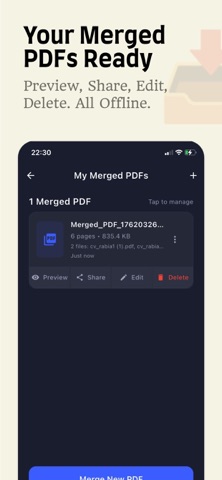 Cozy PDF Tools: Merge & Split Screenshot 5 of 9