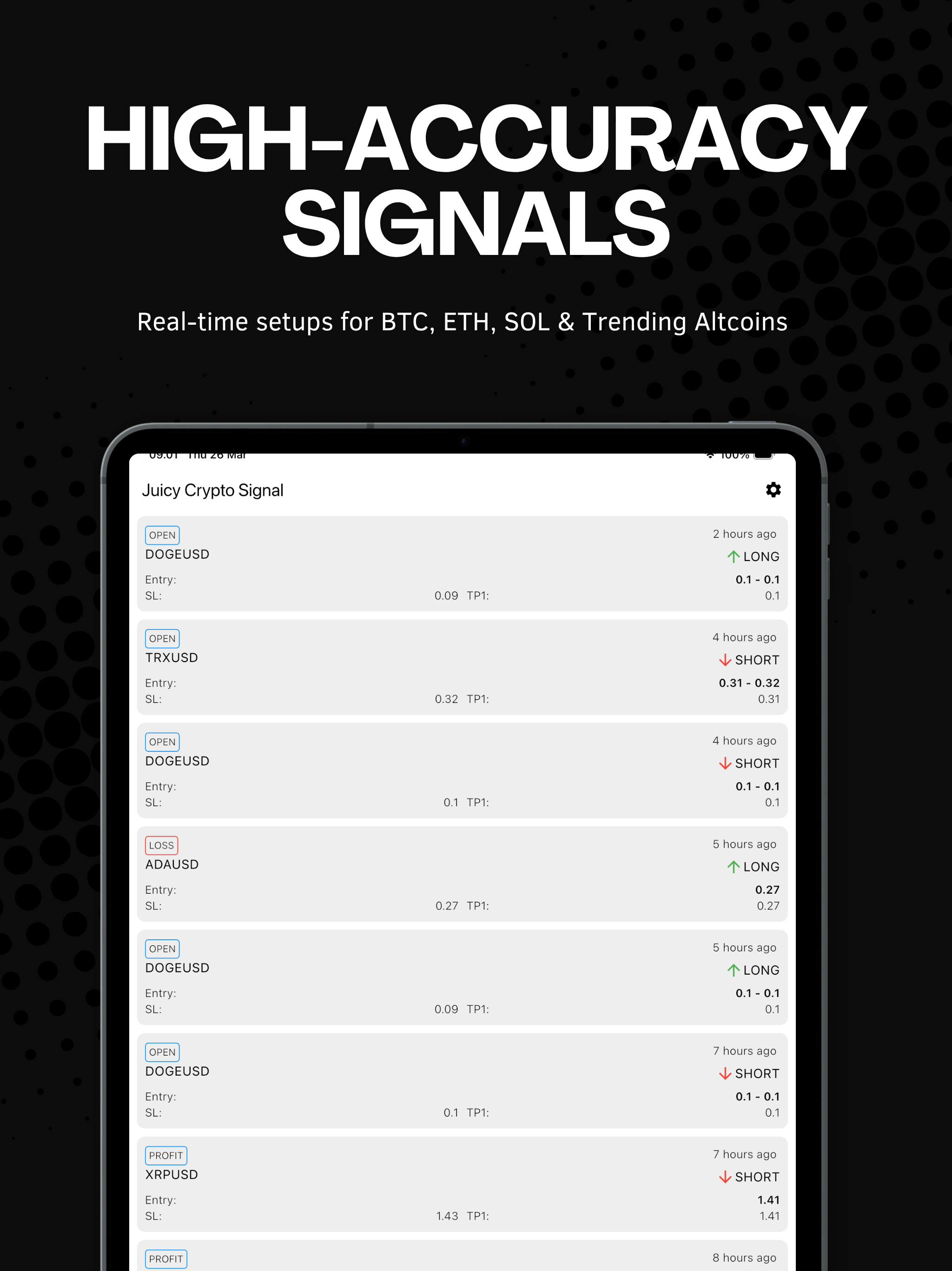 Juicy Crypto Signal screenshot 7
