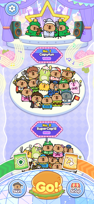 Capybara Jump: Stack Tower Screenshot 1 of 6