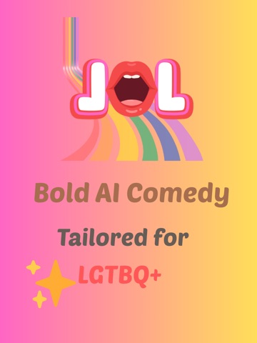GayLOL: Gay Jokes AI iPad screenshot