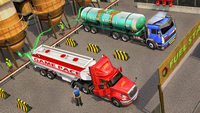 US Cargo Truck Driving 3D Game Screenshot