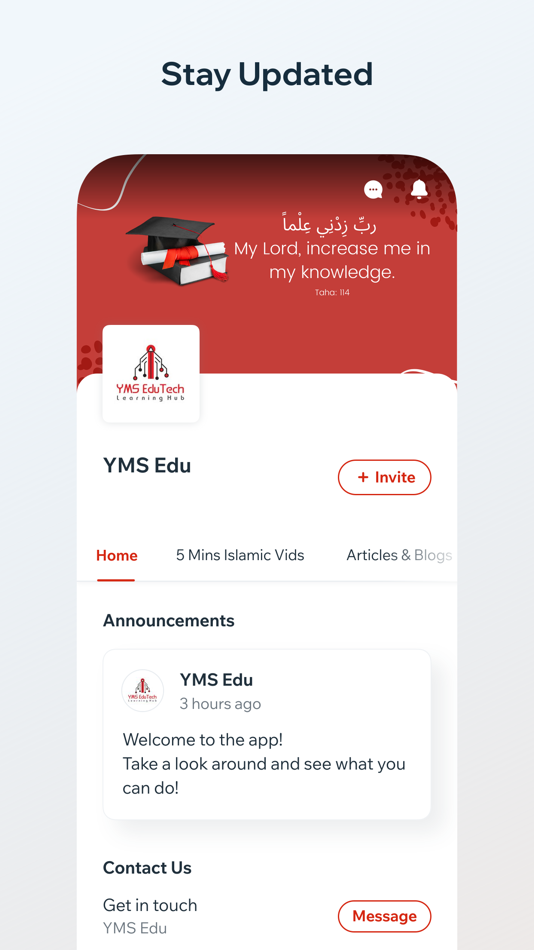 #1. YMS EduTech Learning Hub (iOS) بواسطة: YMS EDUTECH LEARNING HUB PTE LTD