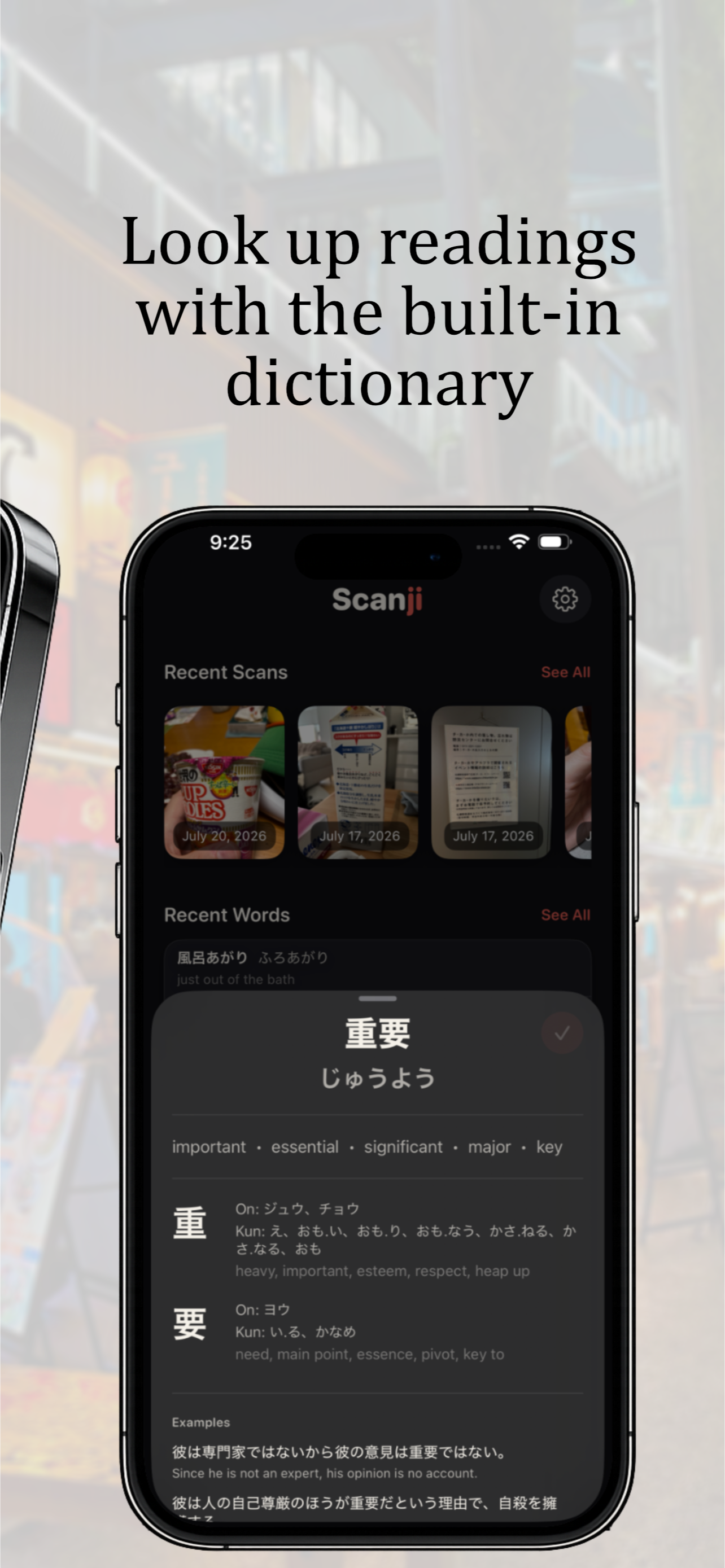 Scanji - Kanji Scan screenshot 2