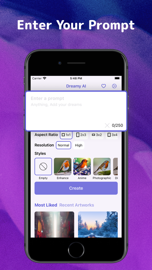 #4. AI Art Generator by Dreamy (iOS) 게시자: Kemal Bakacak