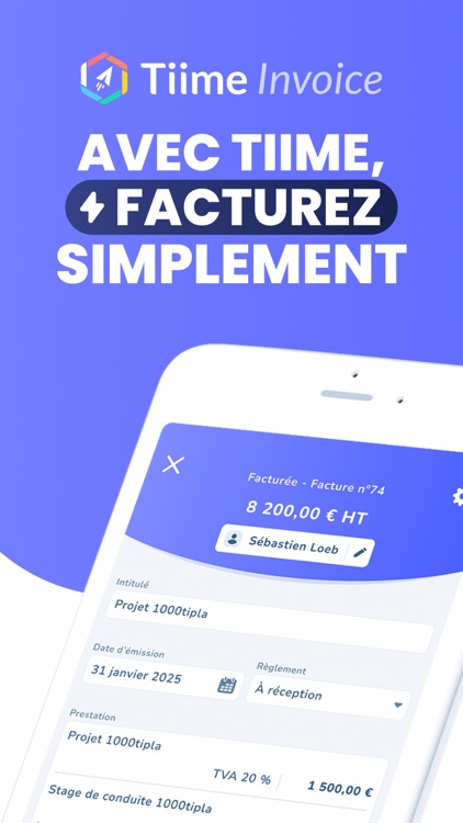 Tiime Invoice facture et devis