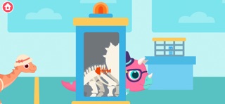 Dinosaur Airport Game for kids iPhone screenshot