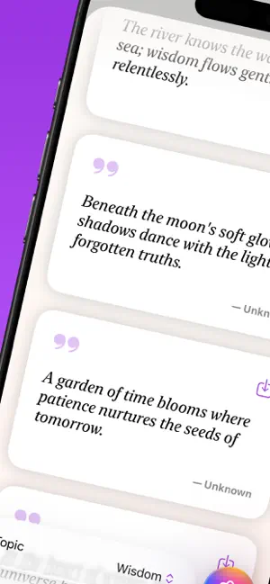 QuoteSnaps: Daily Quote App screenshot 1