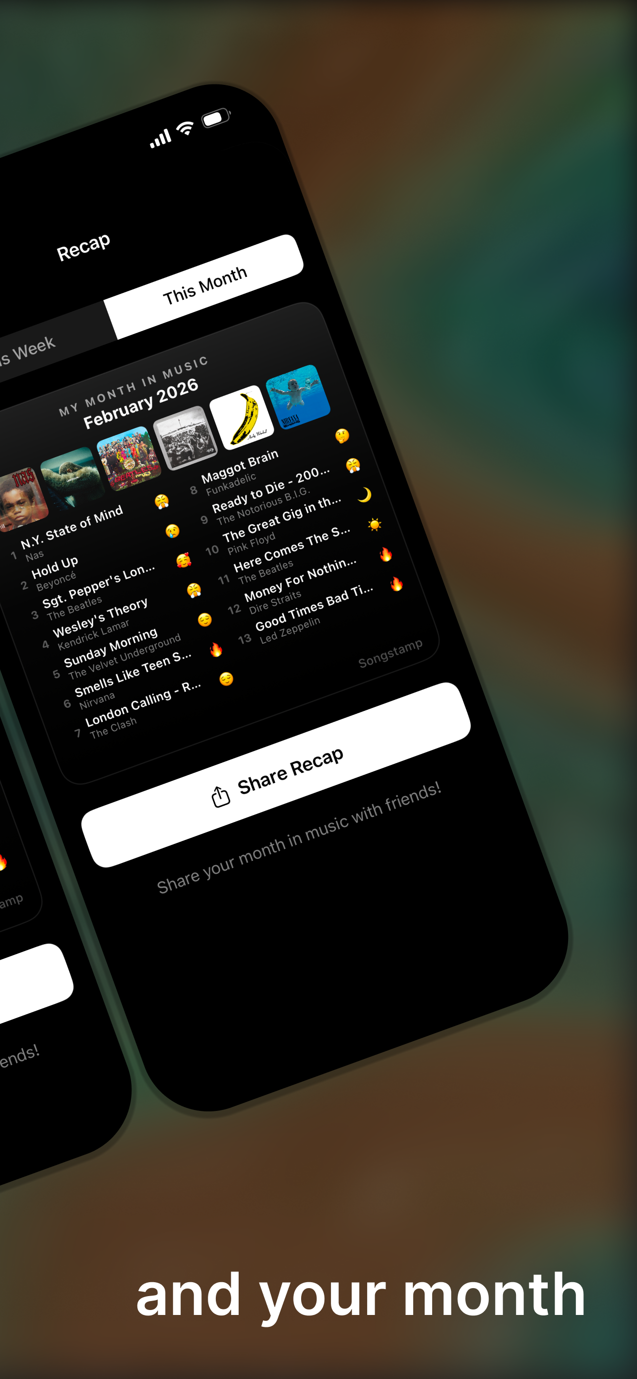 Songstamp - Music Journal