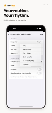 DoseBell: Meds & Reminders screenshot 3