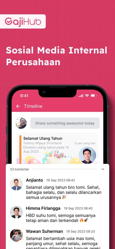Gajihub - Payroll & Absensi - gajihub-internal-social-media