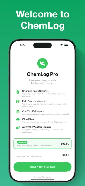 ChemLog screenshot 1