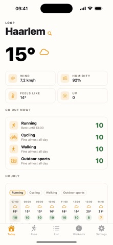Loop – Run, Ride & Weather Screenshot 1 of 6