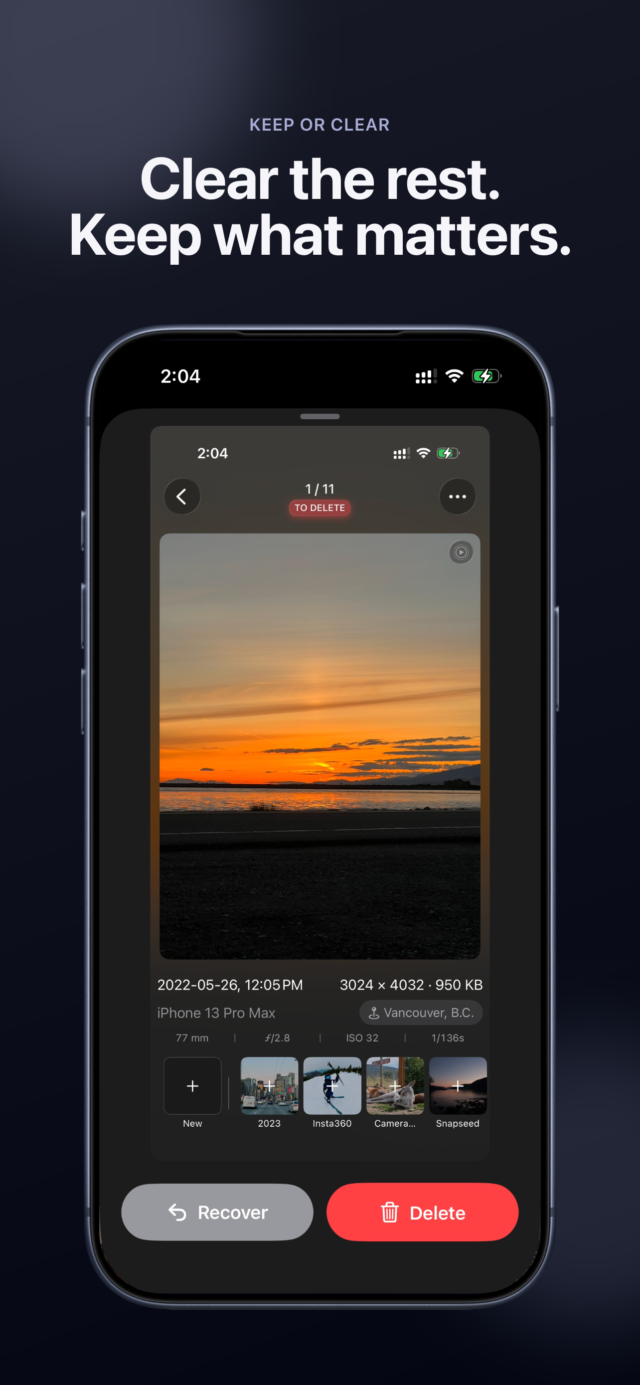 PicSift: Calm Photo Cleaner screenshot 4