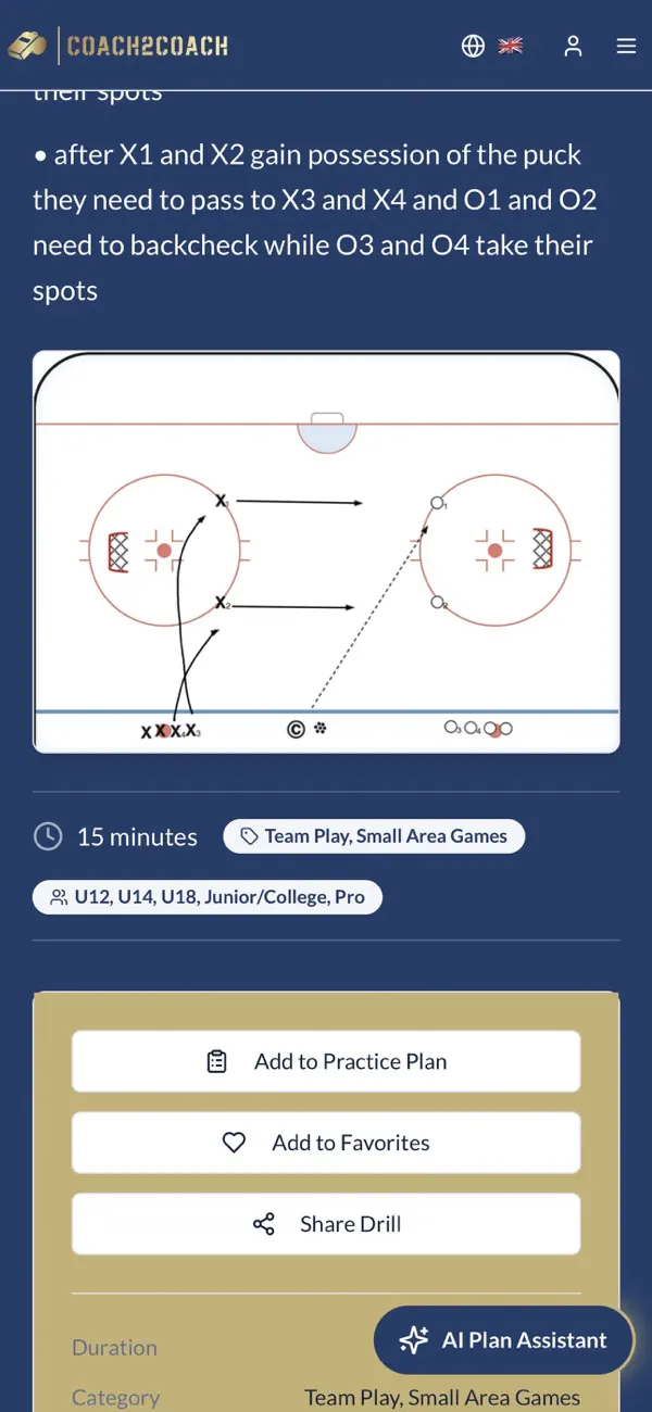 Screenshot #3 pour Coach2Coach - Practice Planner