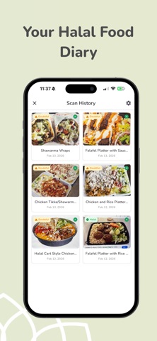 Scan Halal: AI Food Scanner iPhone screenshot