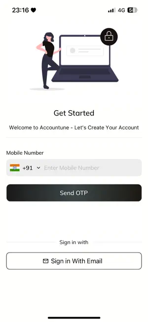 Accountune screenshot 1