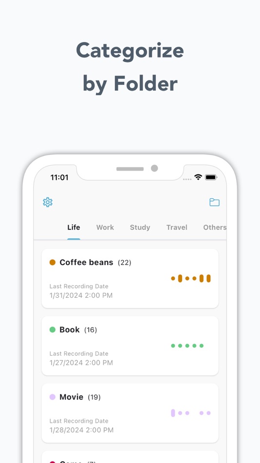 #7. KiLog - Log anything (iOS) 由: YUUSUKE SASOU
